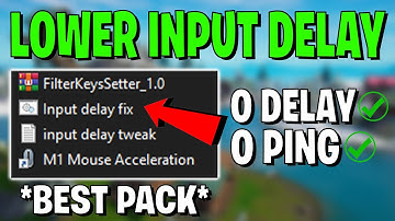 How To Get NO INPUT DELAY! - Fortnite Lower Input Delay Guide! - 0 PING in fortnite