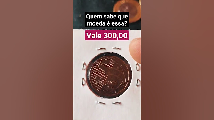 Moeda e RARA e VALIOSA entre as MOEDAS DE 5 CENTAVOS. #moedarara #moedavaliosa #deolhonotroco