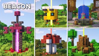 Minecraft | 5 Beacon Design Ideas!