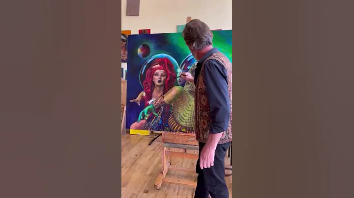 Artist at Work - Douglas L. Weber