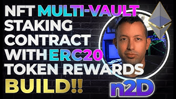NFT Multi Vault Staking Contract With ERC20 Token Rewards - Part2 Add Multi Vault Functionality.