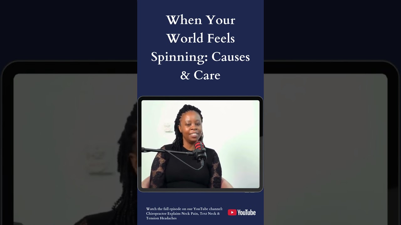 Ever feel the room spinning around you? That’s vertigo