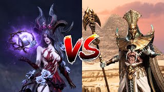 CAN DAHLIA DETHRONE KHAMET? Dahlia vs Khamet DPS Showdown! Watcher of Realms