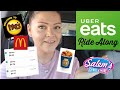 UBER EATS Ride Along! Step-by-Step (Total Earnings) Sara Elizabeth