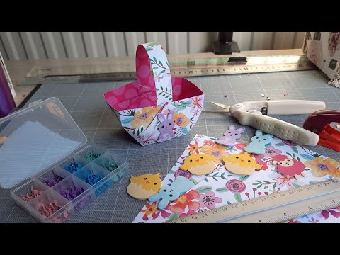 Vidéo: Paniers de Pâques à faire soi-même en papier