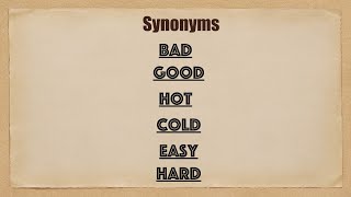 synonyms words Bad, Good, Hot, Cold,Hard | Speak Up Words #synonyms #synonymsforcompetitiveexams