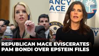 ‘Shameful Performance’: Nancy Mace Slams Pam Bondi Over Congress Testimony On Epstein Files |US News