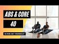 ABS & CORE HIIT WORKOUT | No.40