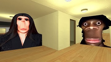 POV ROSHALIA VS HI MY NAME IS AUUGHH IN HOTEL GMOD #garrysmod100k  #Nextbots