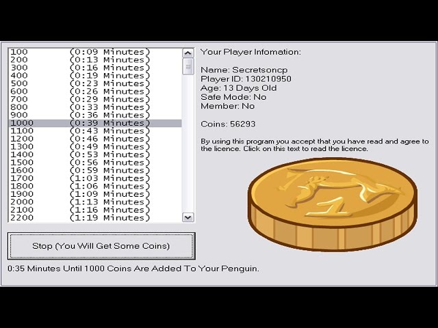 Club Penguin: Coin Generators - YouTube