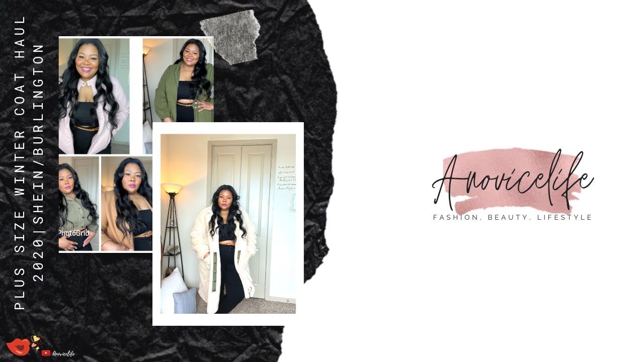 SHEIN/BURLINGTON | PLUS SIZE /CURVE | WINTER COAT TRY ON HAUL 2020