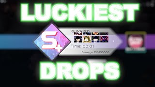 The LUCKIEST DROPS EVER In Anime Dimensions (0.00000001% CHANCE)