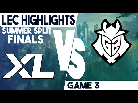 XL vs G2 Highlights Game 3 | LEC FINALS Summer 2023 | EXCEL vs G2 Esports