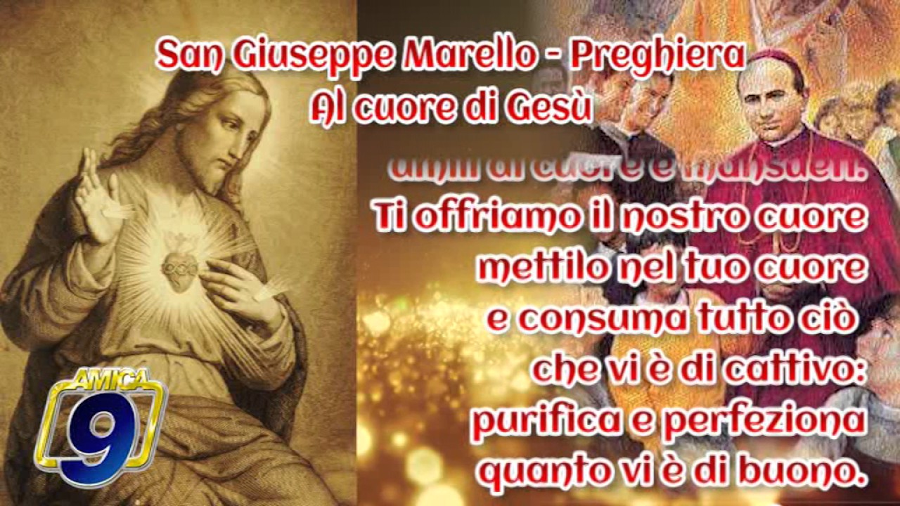 Totus Tuus | San Giuseppe Marello - Preghiera Al cuore di Gesù - YouTube