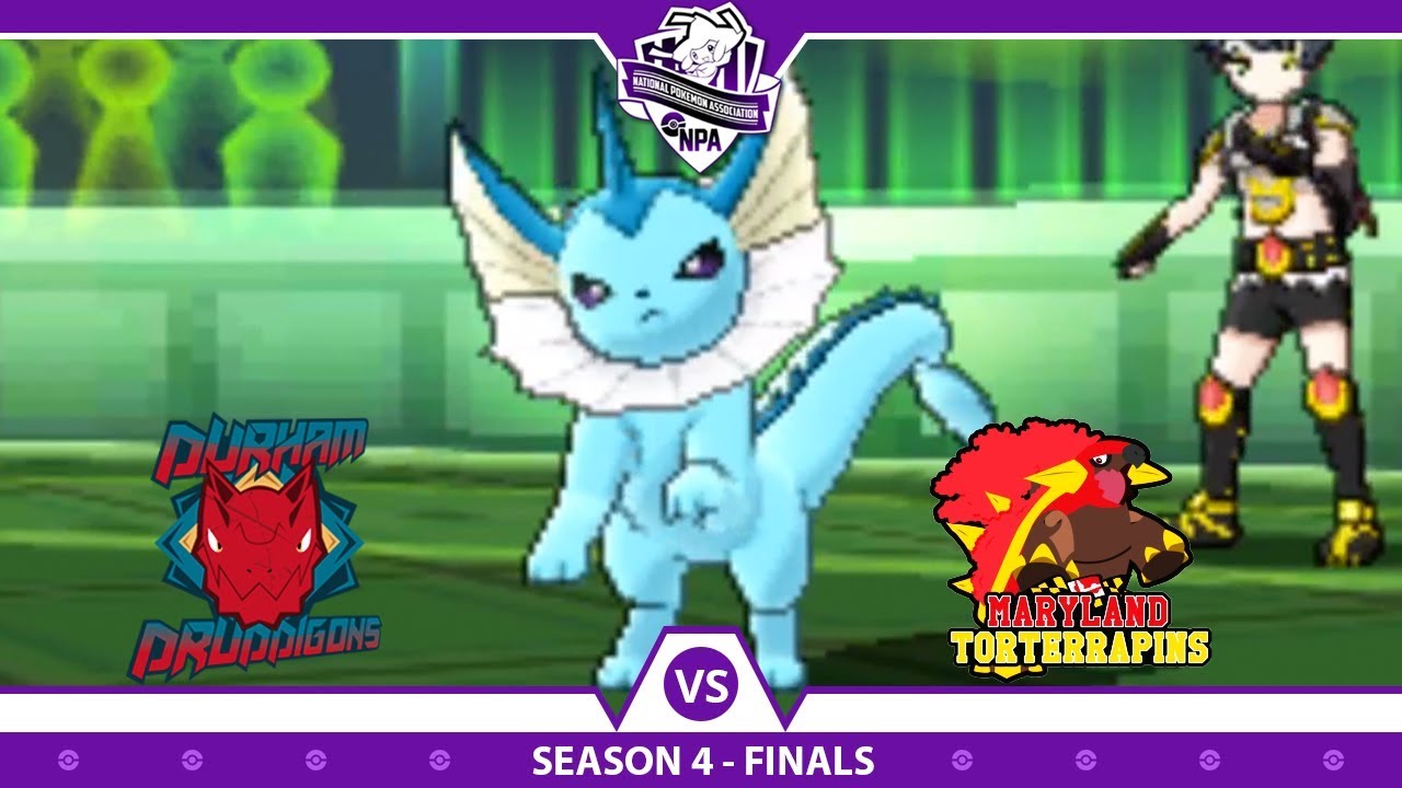 Vaporeons Hawt Wata! | NPA S4 FINALS LIVE Battle | Durham Druddigons VS Maryland Torterrapins
