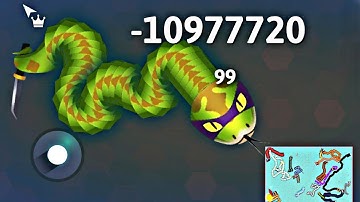 Snake io new mod modmenu #gameplay #1000