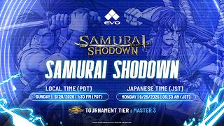 Evo 2026 | KOF XV & SAMURAI SHODOWN | TOP 8