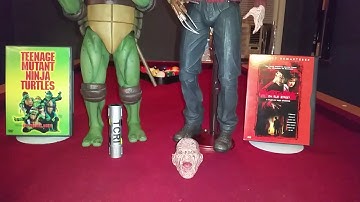 Neca 1/4 scale donatello and freddy Krueger (collection update)