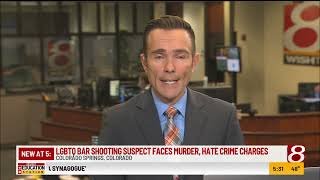 LGBTQ bar shooting suspect faces murder, hate crimes charges
