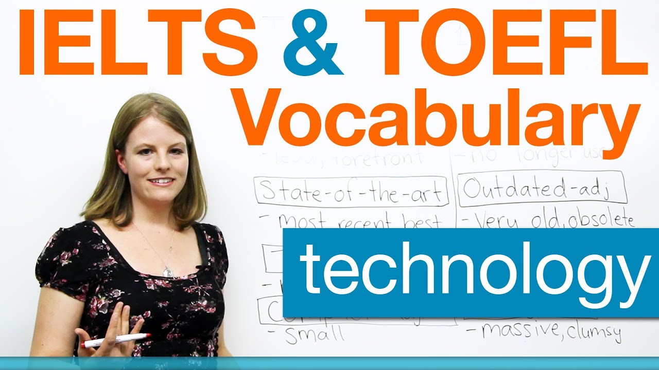 ⁣IELTS & TOEFL Vocabulary - Technology