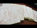 【透明水彩】バク塗り配信【前編】