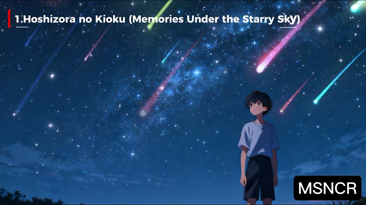 Hoshizora no Kioku | Lagu Anime Malam Paling Ngena | Galau Tapi Hangat