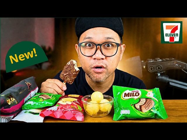 7-Eleven Thailand NEW Ice Cream ASMR  What’s New This Month?!