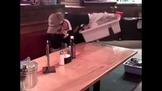 speedy busboy mian at Logans road house March 1 2013 Friday night