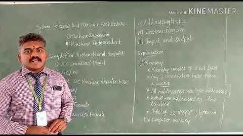 System software and Machine Architecture # System Software Part - II