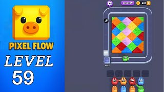 Pixel Flow Level 59 Walkthrough