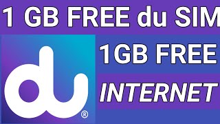 you 1Gb free Data