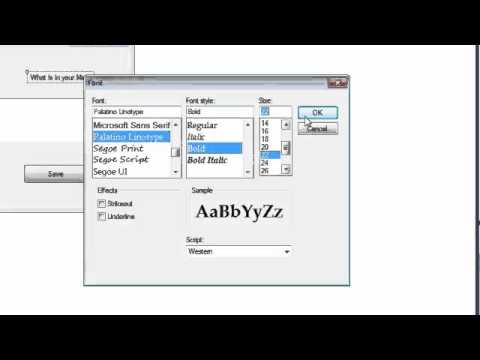 How To Make Save Button In Visual Basic - YouTube