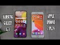 Samsung Galaxy A71 vs iPhone 7 Plus | SpeedTest and Camera comparison