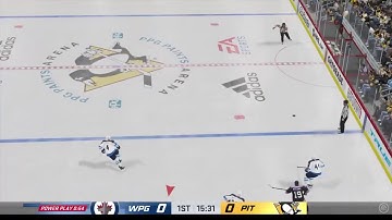 NHL 20 Connection issues Pt.1 WPG @ PIT