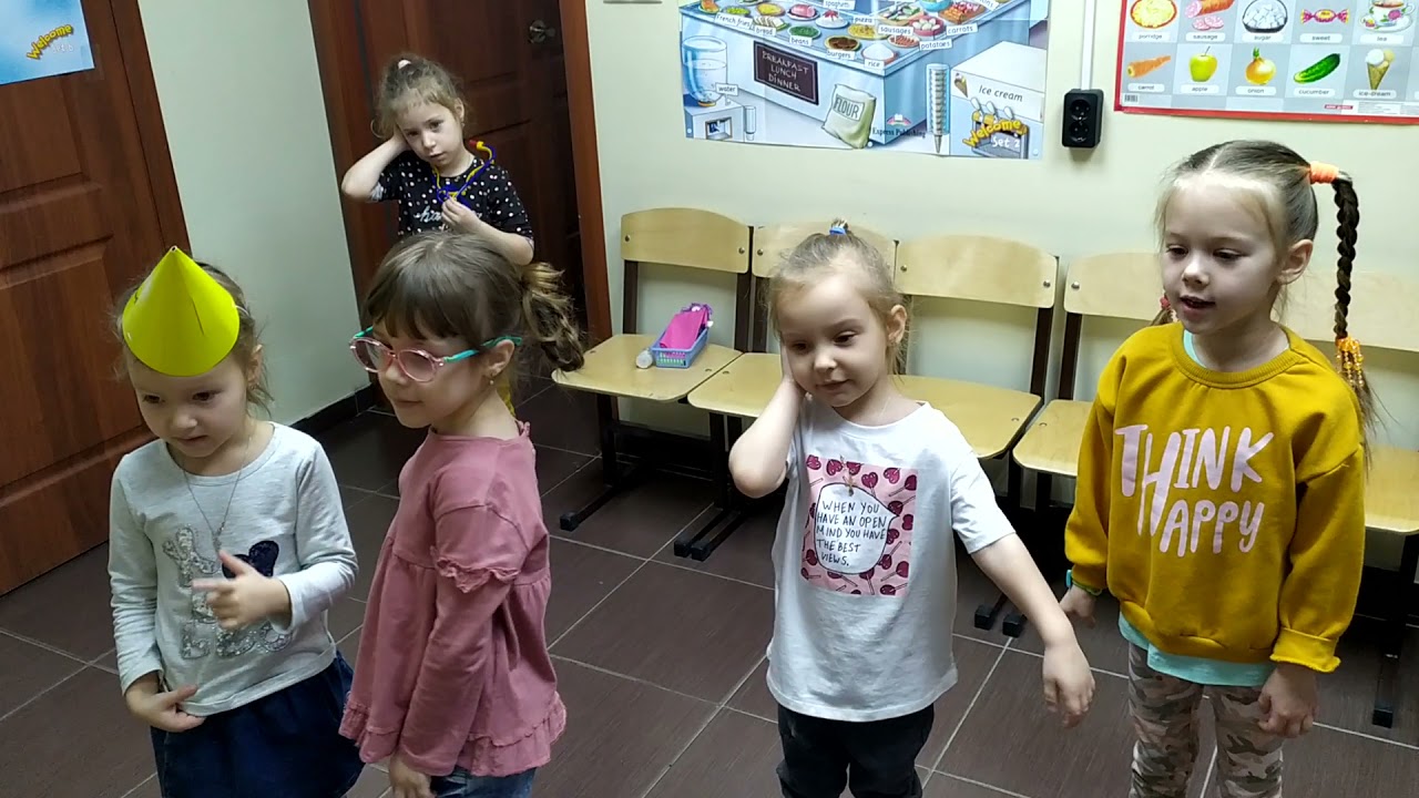 Студия английского языка «Лайтхаус» – занятия для дошкольников – Англ нар  песенки  Гр 4 х лет