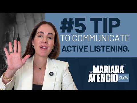 Mastering the Art of Listening on Virtual Calls | Mariana Atencio Show