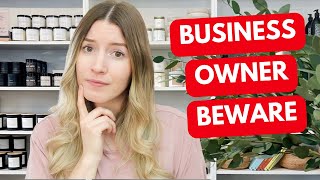 The Scam That Preys On Small Candle Business Owners (dont fall for this!)