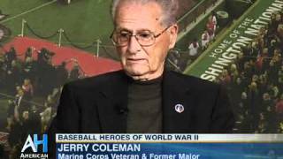 The american veterans center and washington nationals recently hosted
a group of former major league baseball players to talk about their
military servic...