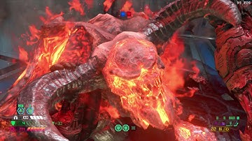 Doom Eternal: 2 Barons, 2 Cyberdemons, 50 seconds