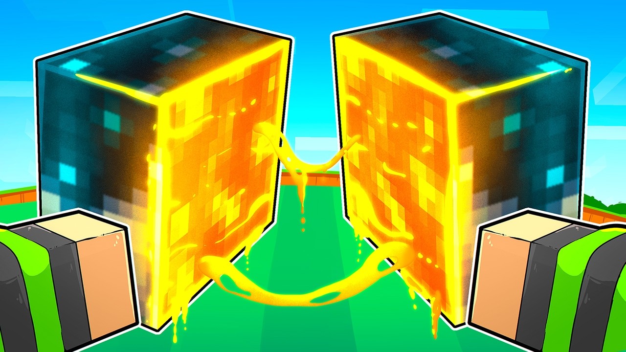 Я разрезал блоки пополам в Minecraft 3!