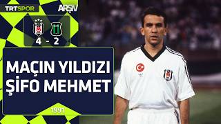 Beşiktaş - Bakırköyspor: 4 - 2 (1991 - 92 Sezonu) Maçın Yıldızı Şifo Mehmet, Zekiden Iki Gol