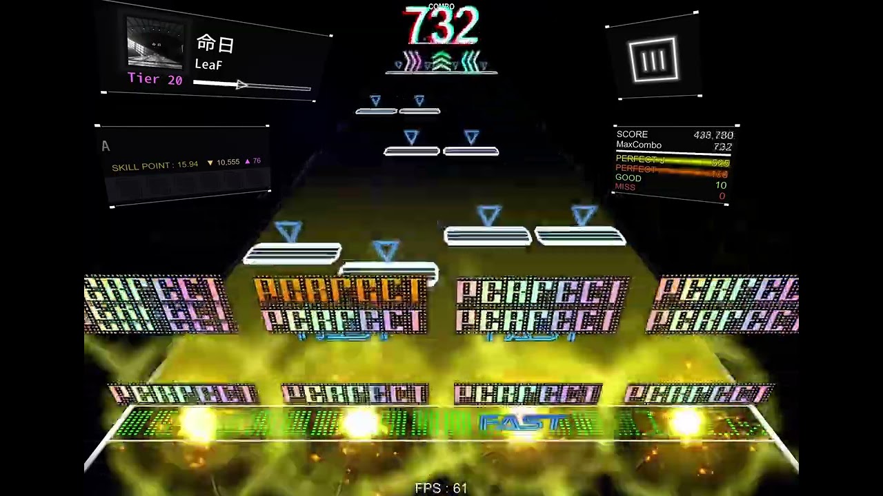 【DanceRail3】命日［Tier 20］COMPLETED   2976694pts.