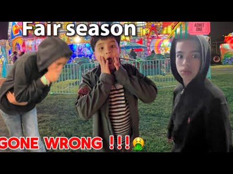WE WENT TO THE FAIR (GONE WRONG)🤮🎢🎡🎟️