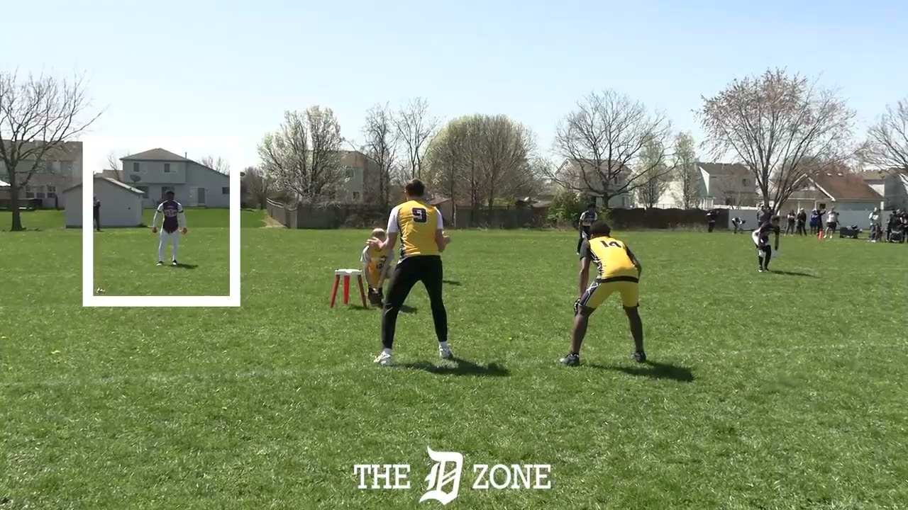 West Bloomfield 2027 WR/S De'Andre Williams highlights from Red Zone Elite Chicago