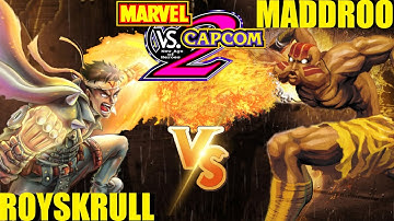 MvC2 Mvci Umvc3 MADDROO vs ROYSKRULL pt 2