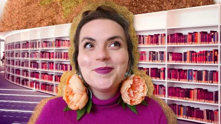 Every single pink/purple book I own · Bookshelf Tour