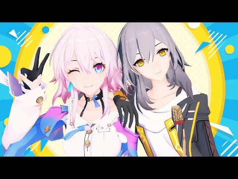 【Honkai:Star Rail MMD】星ちゃんとなのかできょうもハレバレ【4k】