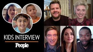 Kids Interview James Corden & More of the 'Peter Rabbit 2: Runaway' Cast | PEOPLE