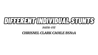 INDIVIDUAL STUNTS- EXERCISE