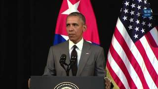 President Obama Condemns the 'Outrageous Attacks Against Innocent People' in Brussels